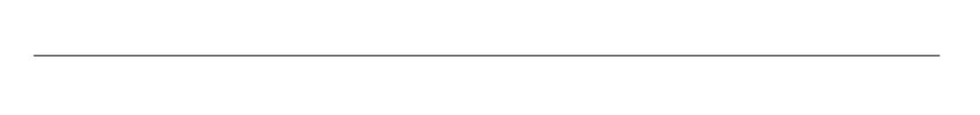horizontal line for separation or emphasis