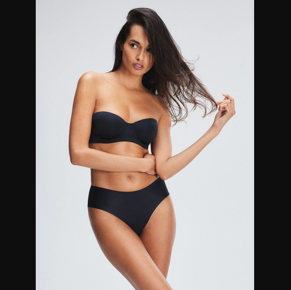 Microfiber Strapless Bra